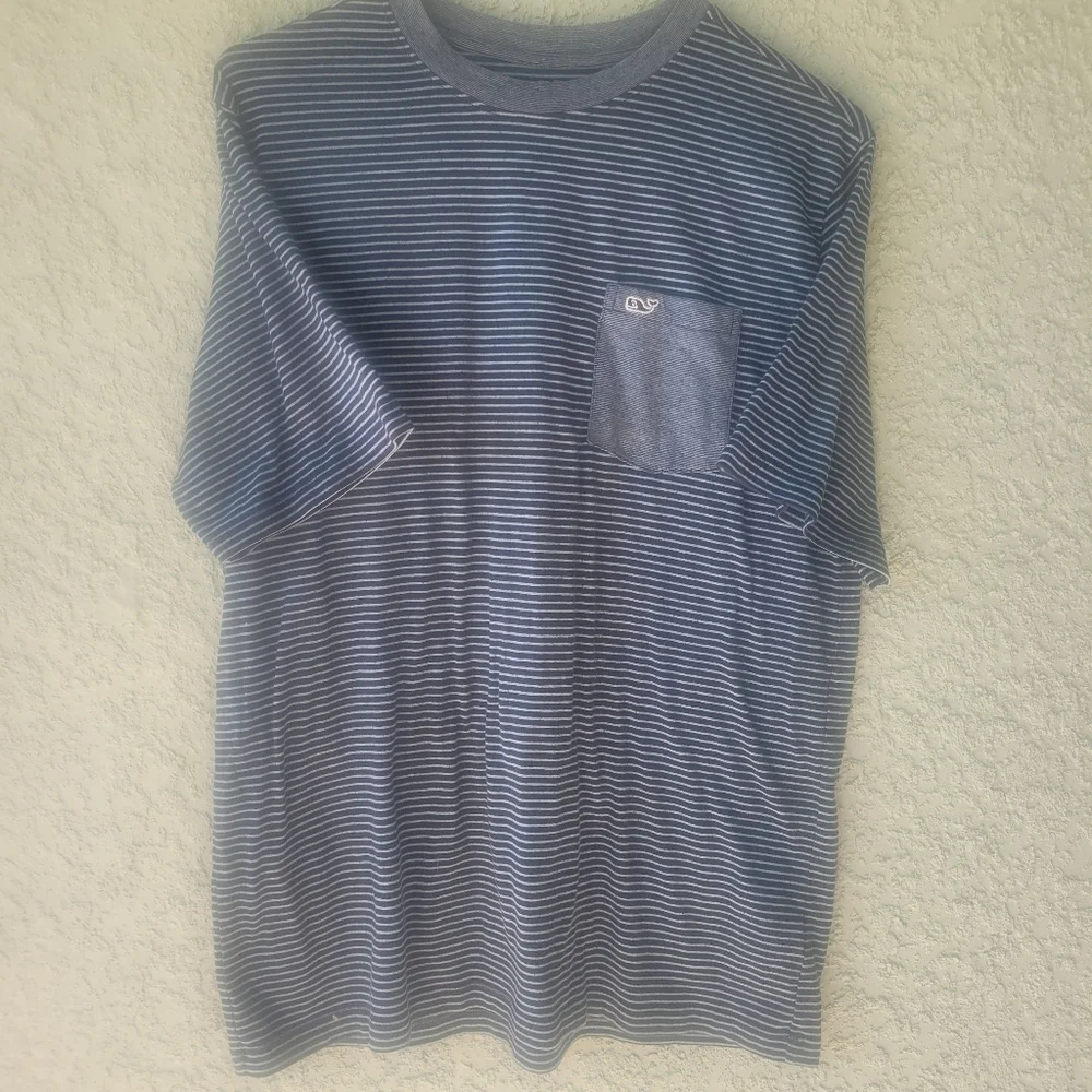 Boy’s Vineyard Vines Short Sleeve Striped Pocket T-Shirt